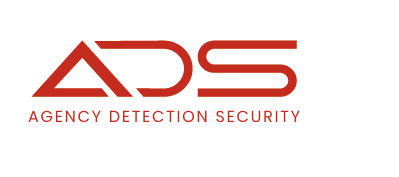 Logo for ADS Agency Detection Security in red, with the tagline 'Agency Detection Security'.